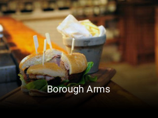 Borough Arms open