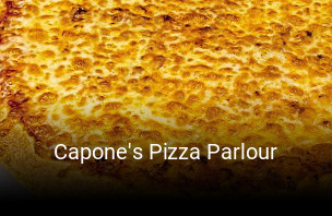 Capone's Pizza Parlour opening plan