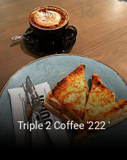 Triple 2 Coffee '222 ' opening plan